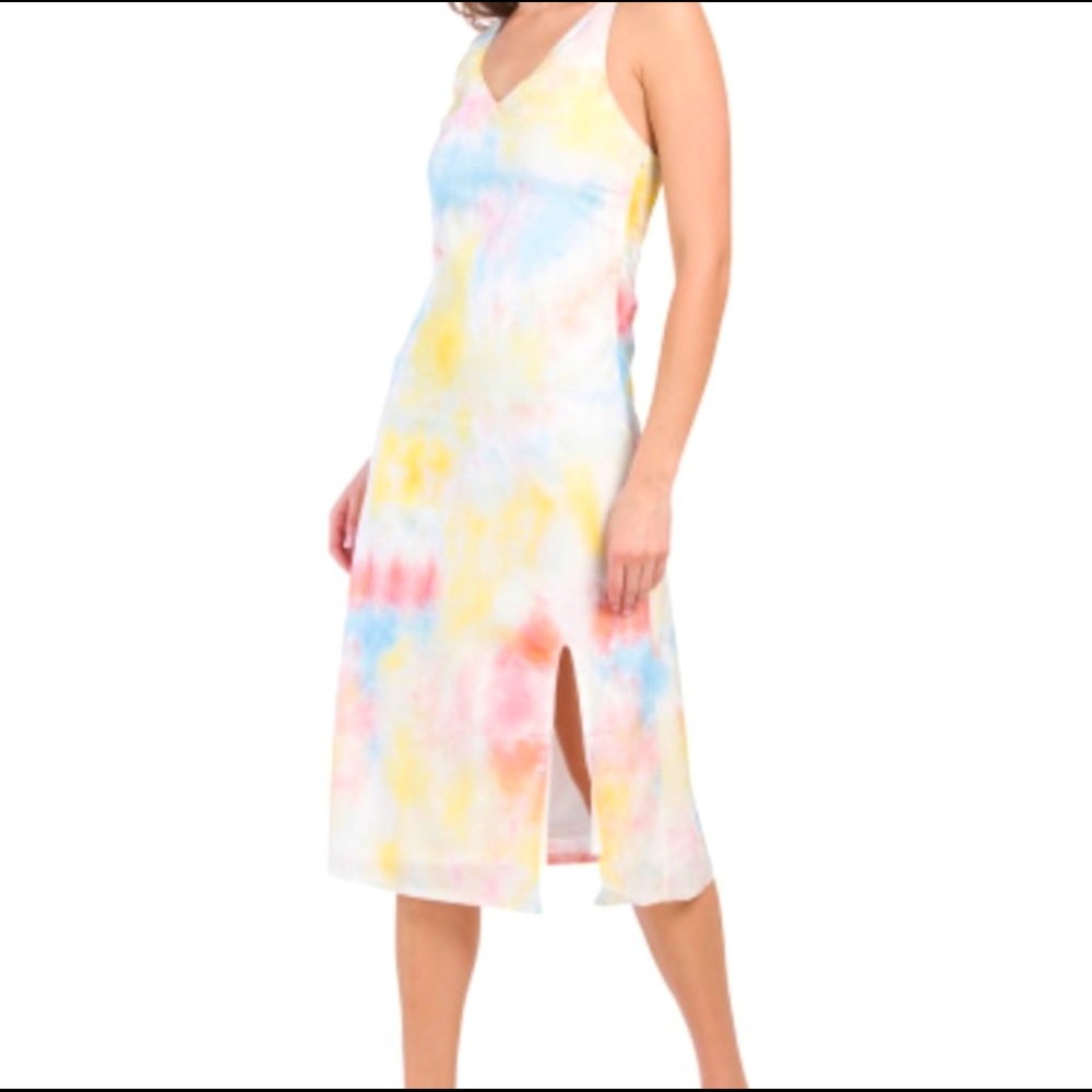 ONTWELFTH Tie Dye Slip Dress NEW Large NWOT
